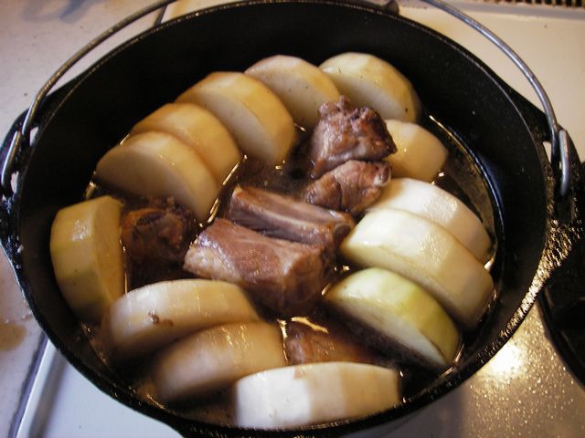 豚バラスペアリブと大根の煮物 豚バラスペアリブと大根の煮物