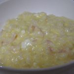 ベーコンと玉子とチーズのリゾット【簡単・早い】