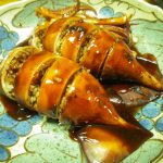 ダッチオーブン・イカ飯【モチ米ではない普通の米でイカ飯！】